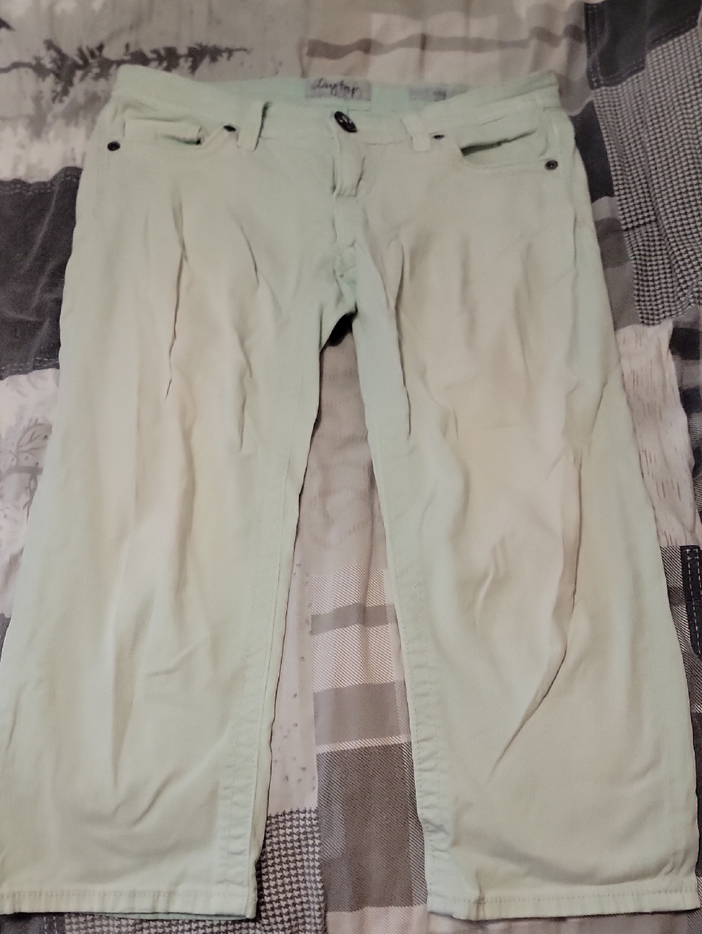 Daytrip Mint Green Denim Jeans